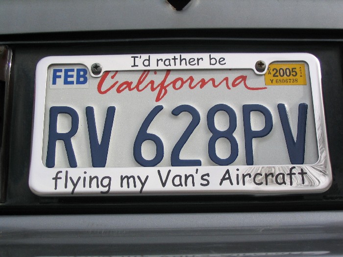 Show Us Your Rv License Plate Vaf Forums